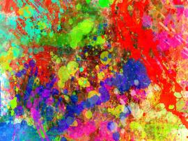 Colorful Paint Splatter Backgrounds