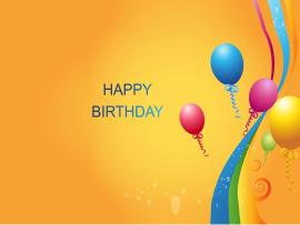 Birthday PPT Backgrounds - Download free Birthday Powerpoint Templates