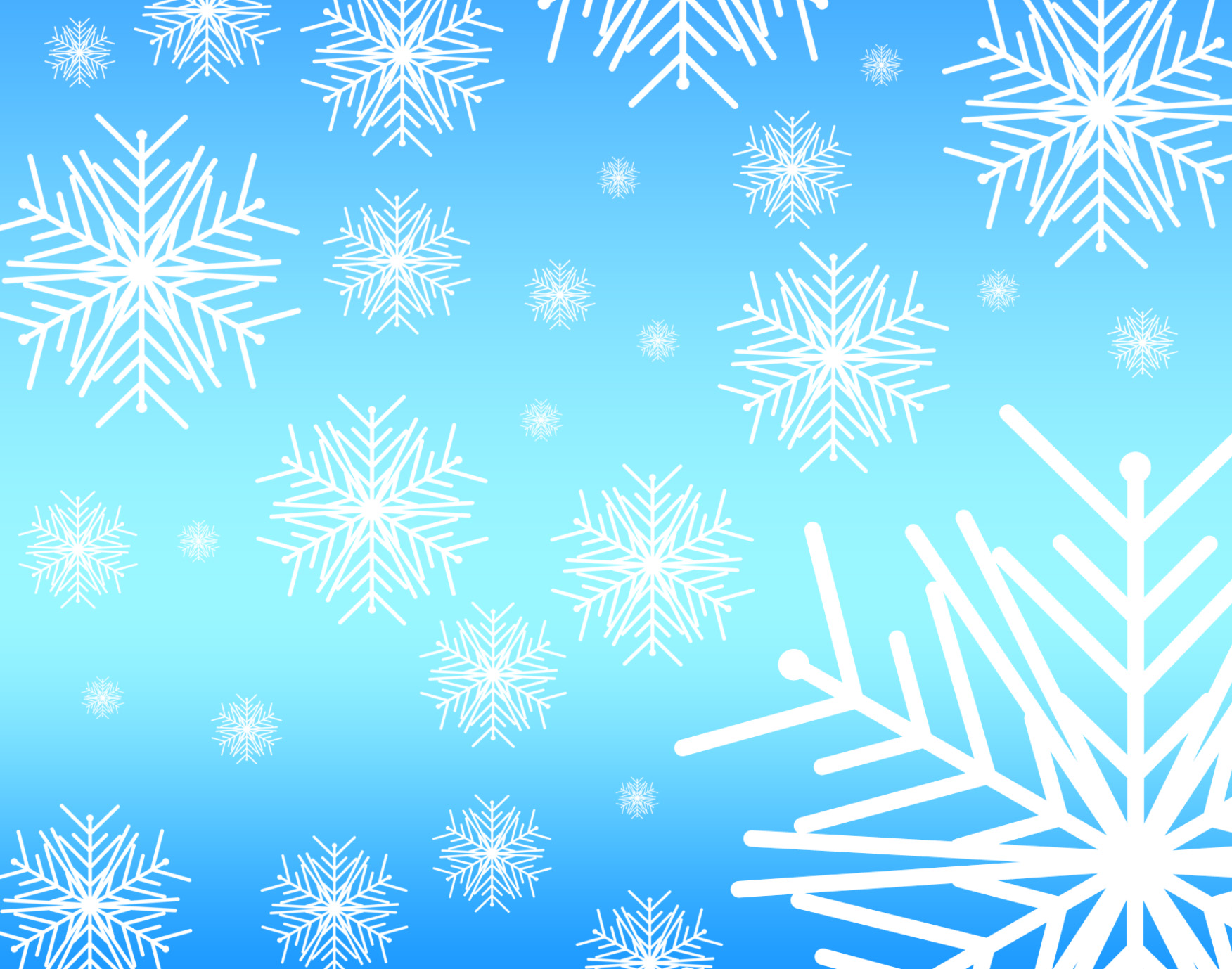 Blue Snowflake Picture Backgrounds for Powerpoint Templates - PPT ...