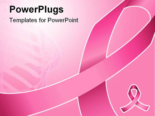 Breast Cancer Awareness Backgrounds For Powerpoint Templates Ppt