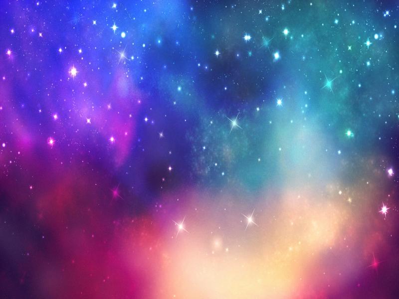 Galaxy Frame Backgrounds for Powerpoint Templates - PPT Backgrounds