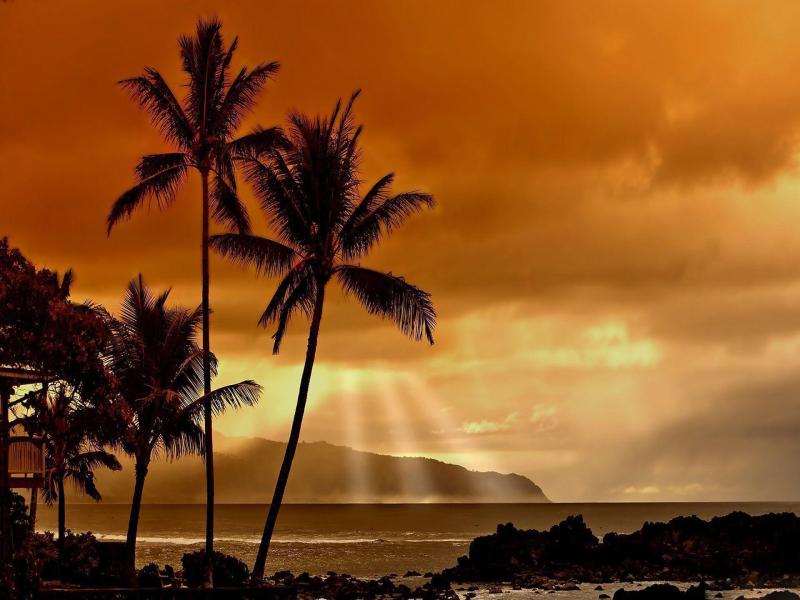 Hawaii Desktop Presentation Backgrounds