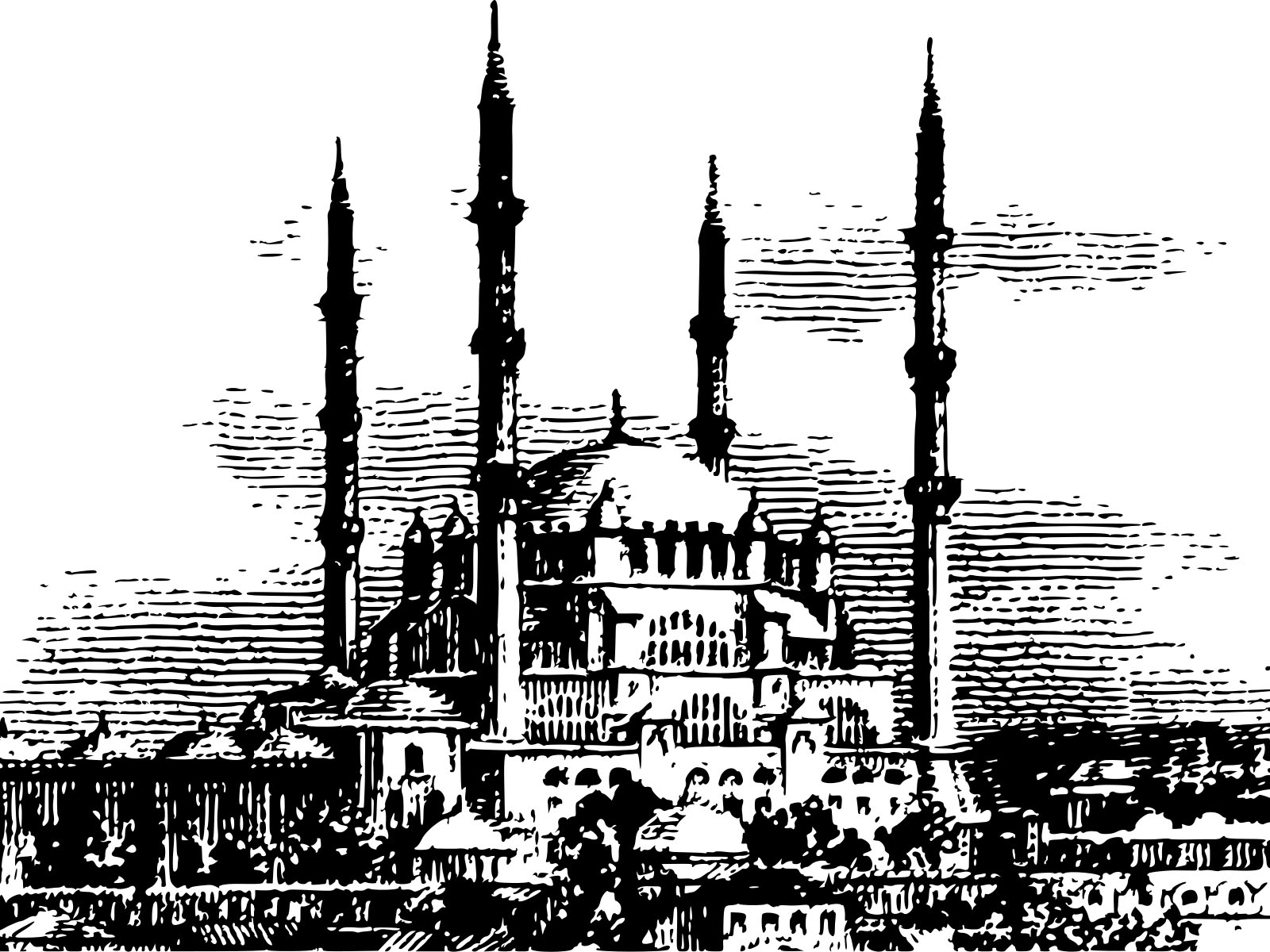 Турция мечеть вектор