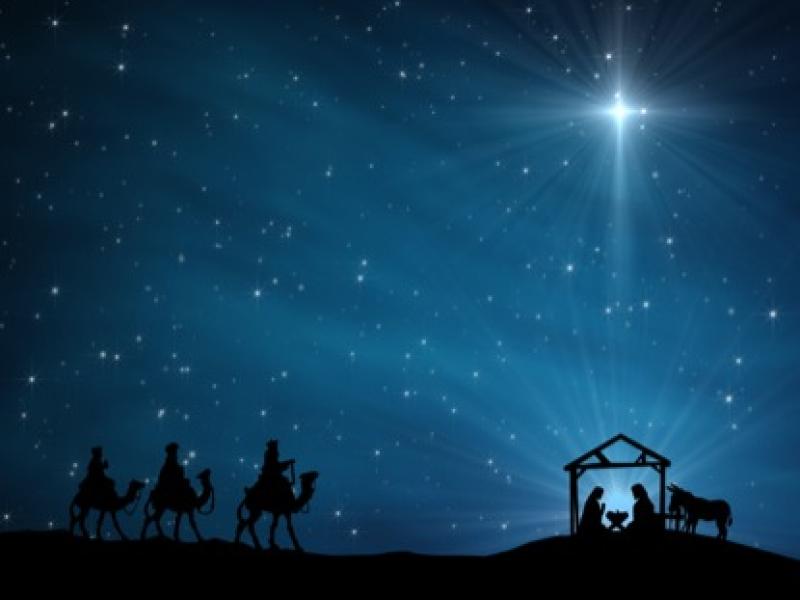 Nativity Wallpaper Backgrounds for Powerpoint Templates - PPT Backgrounds