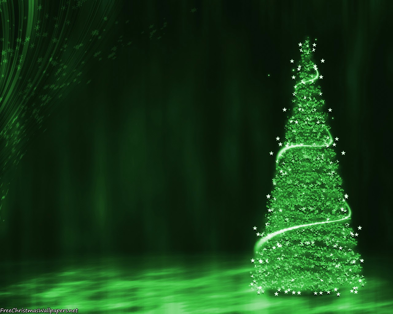 Noel Tree Christmas Art Backgrounds for Powerpoint Templates - PPT