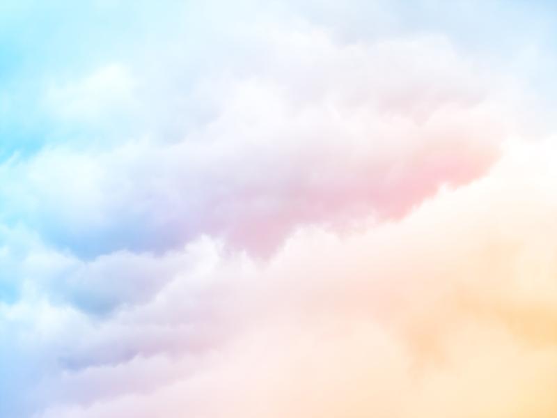 Pastel Clouds Presentation Backgrounds for Powerpoint Templates - PPT ...