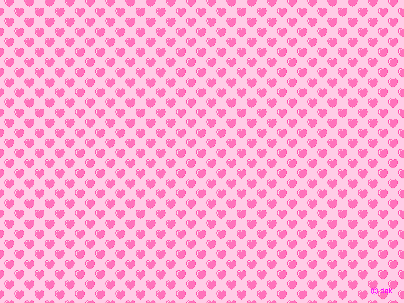 Pink Heart Pattern Backgrounds for Powerpoint Templates - PPT Backgrounds